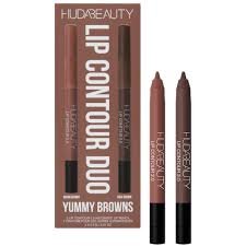 huda beauty lip contour duo yummy browns