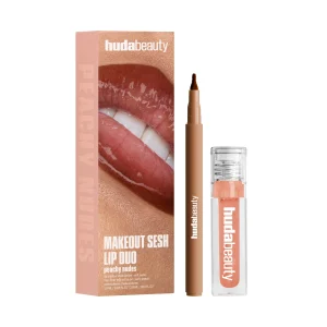 huda beauty makeout sesh lip duo