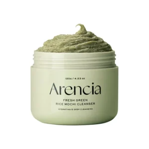 arencia fresh green rice mochi cleanser